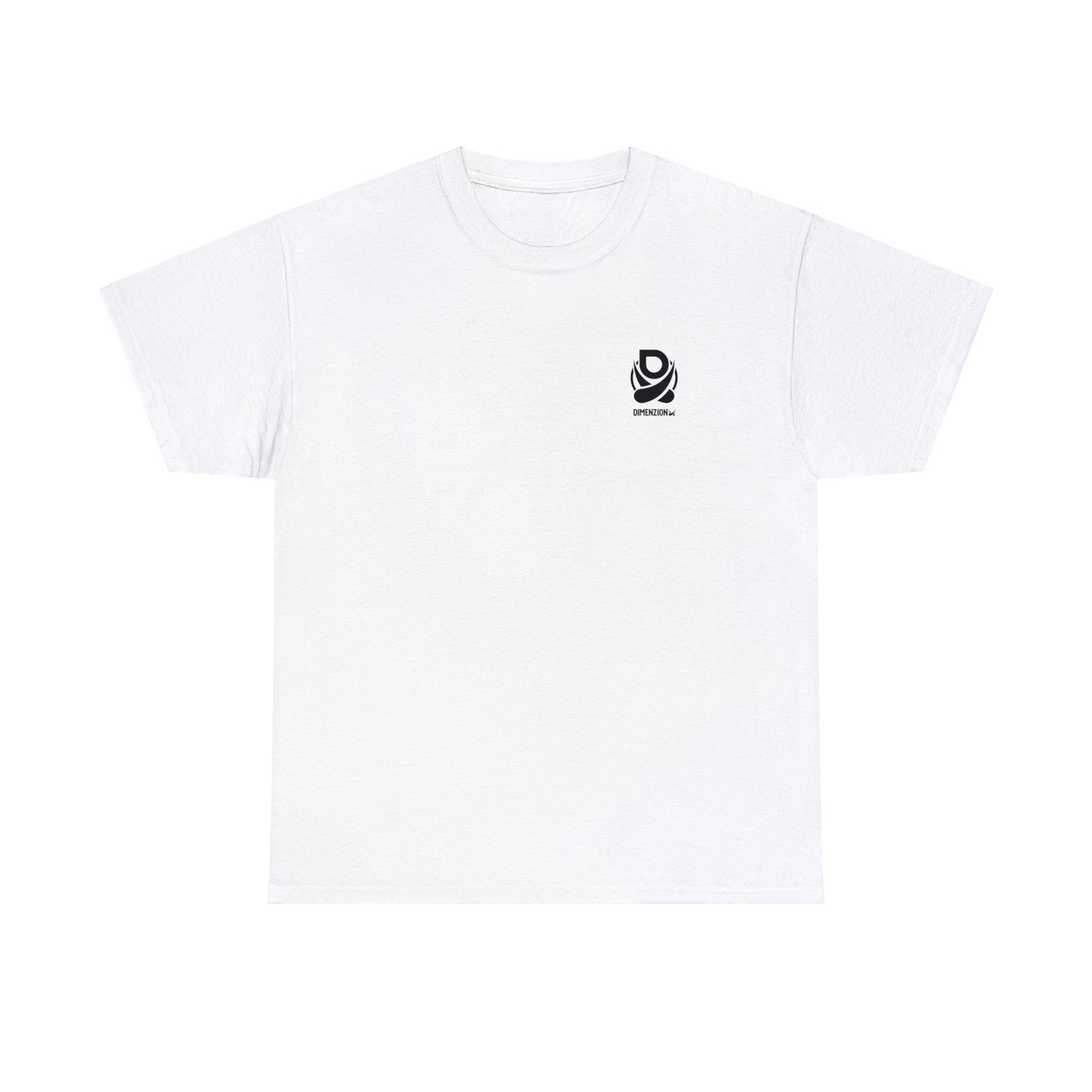 T-Shirt White Dimenzion X Unisex Heavy Cotton Tee