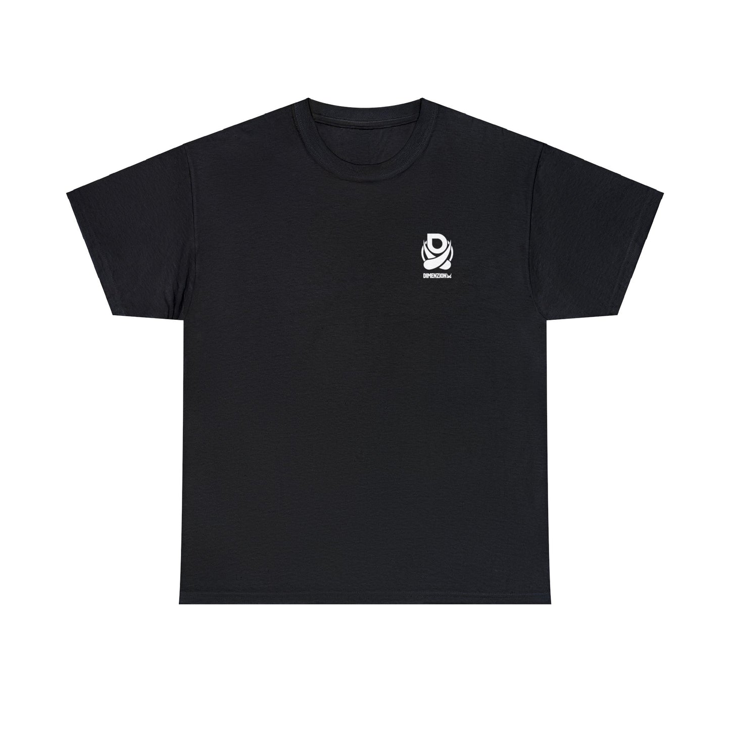 T-Shirt Black Dimenzion X Unisex Heavy Cotton Tee