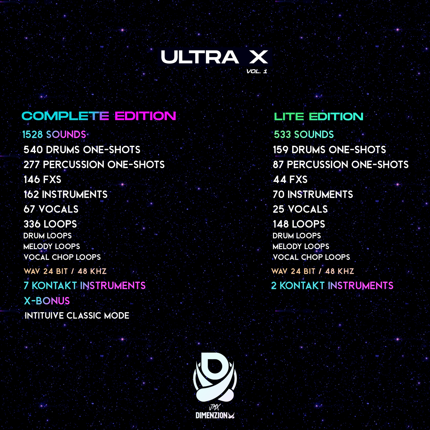 Ultra X Vol. 1 Complete Edition Sample Pack